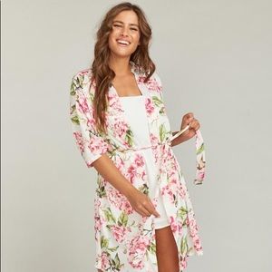 Show me your Mumu Floral Robe